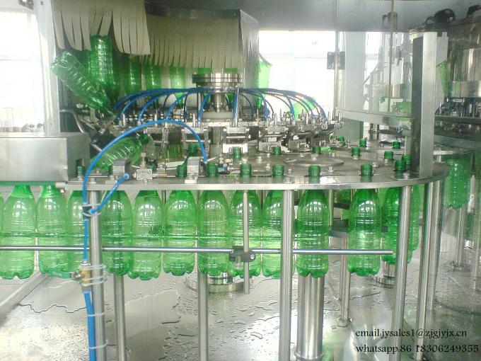 Автоматическая роторная бутылка Карбонатед машина завалки напитка/производственная линия безалкогольного напитка 2
