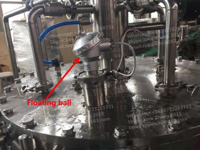 Завод по розливу безалкогольного напитка/стиральная машина стеклянной бутылки газа жидкостная 3