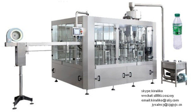 Завалка и запечатывание Бевараге газа сока минеральной воды подвергают механической обработке/жидкостная машина завалки 0