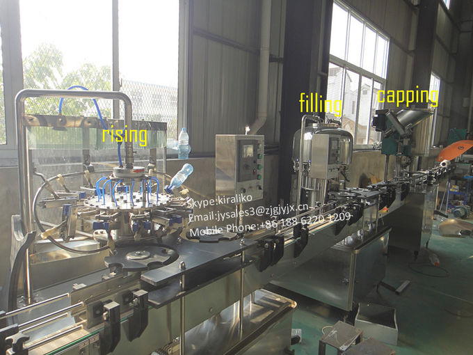 Завалка и запечатывание Бевараге газа сока минеральной воды подвергают механической обработке/жидкостная машина завалки 4