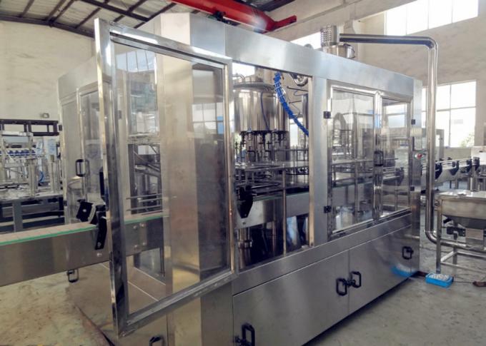 PLC контролирует машину завалки фруктового сока для белизны фабрики SUS304 напитка серебристой 2