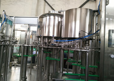 SUS304 Material Pet Bottle Juice Filling Machine PLC Frequency Converter Control