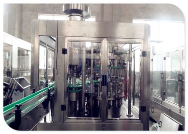 SUS304 Material Pet Bottle Juice Filling Machine PLC Frequency Converter Control