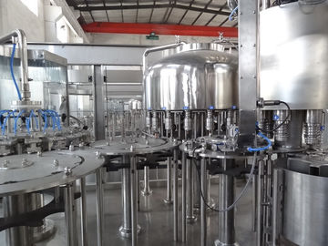 2000 - 40000BPH Pure Water Bottle Filling Machine Silver Stainless Steel SUS 304 316