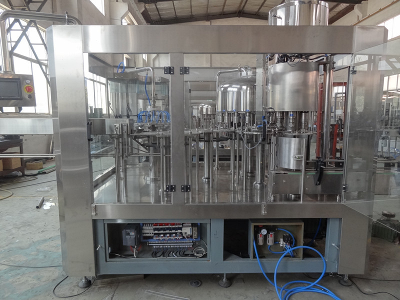 2000 - 40000BPH Pure Water Bottle Filling Machine Silver Stainless Steel SUS 304 316