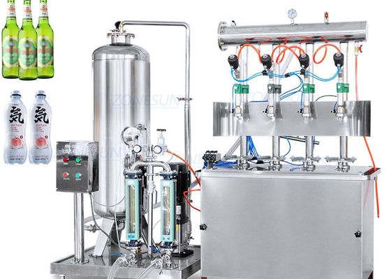 Carbonated автоматическое CE ISO выпивает консервную банку алюминия SUS304 сока заполняя машины